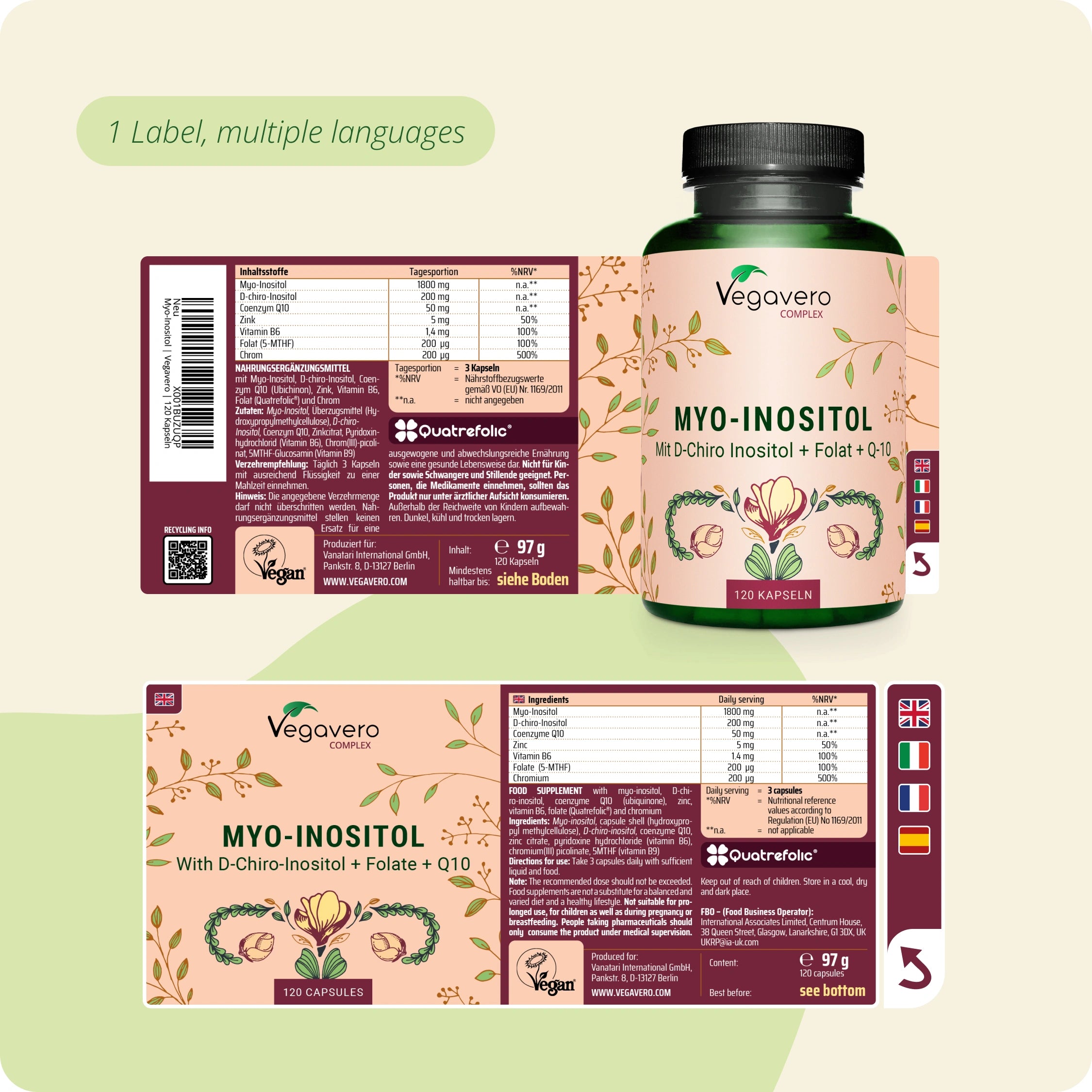 Myo-Inositol Complex Kapseln