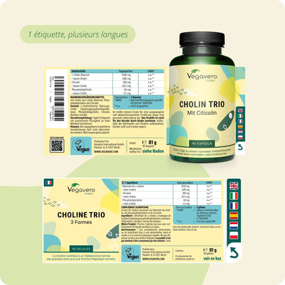 Choline Trio Gélules