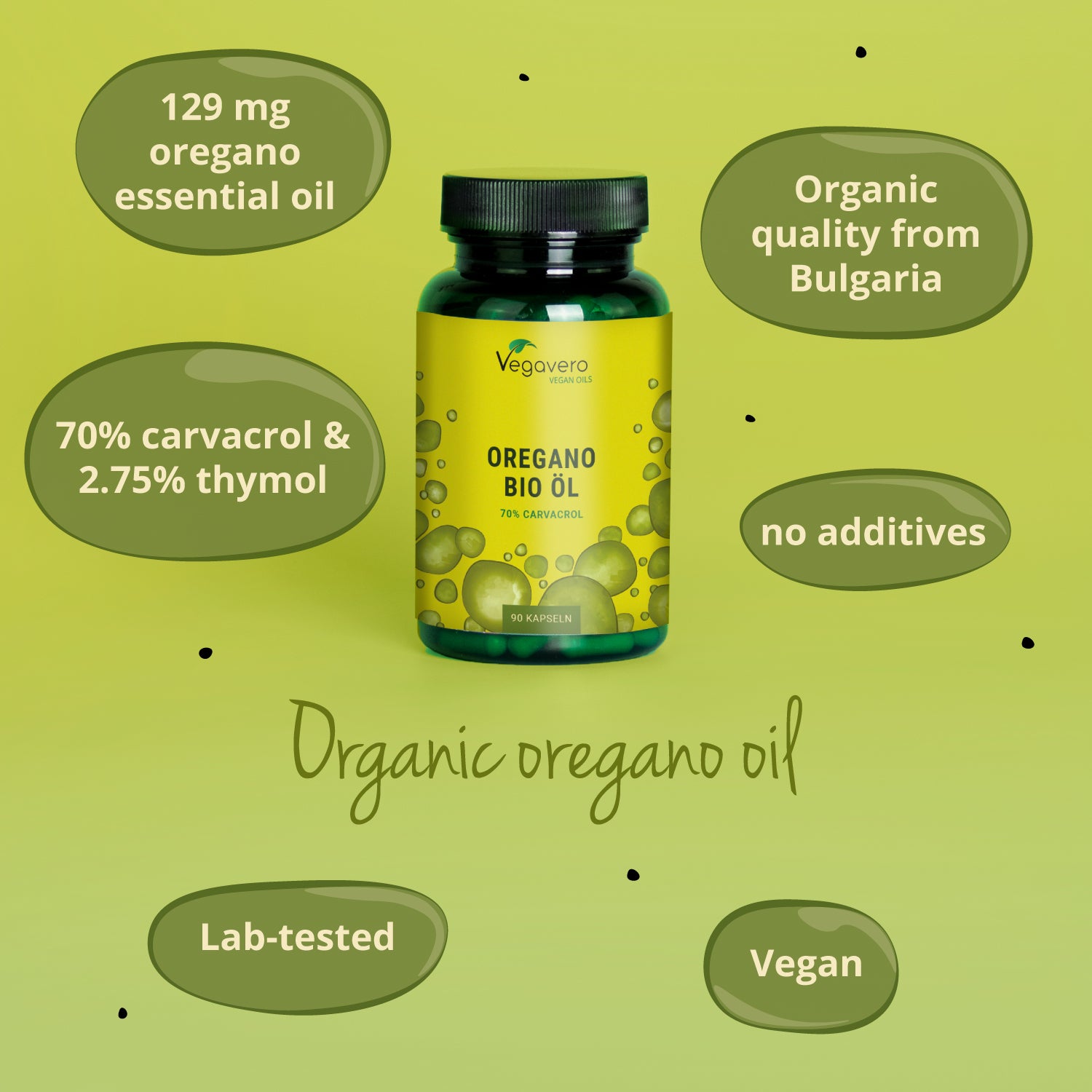 Oregano Oil Capsules Organic