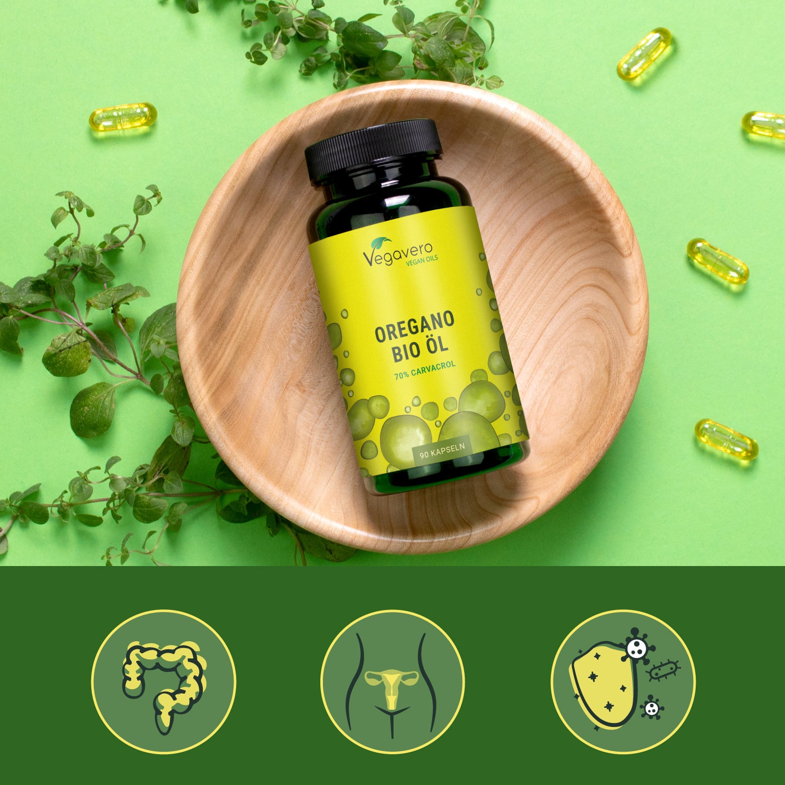 Oregano Oil Capsules Organic