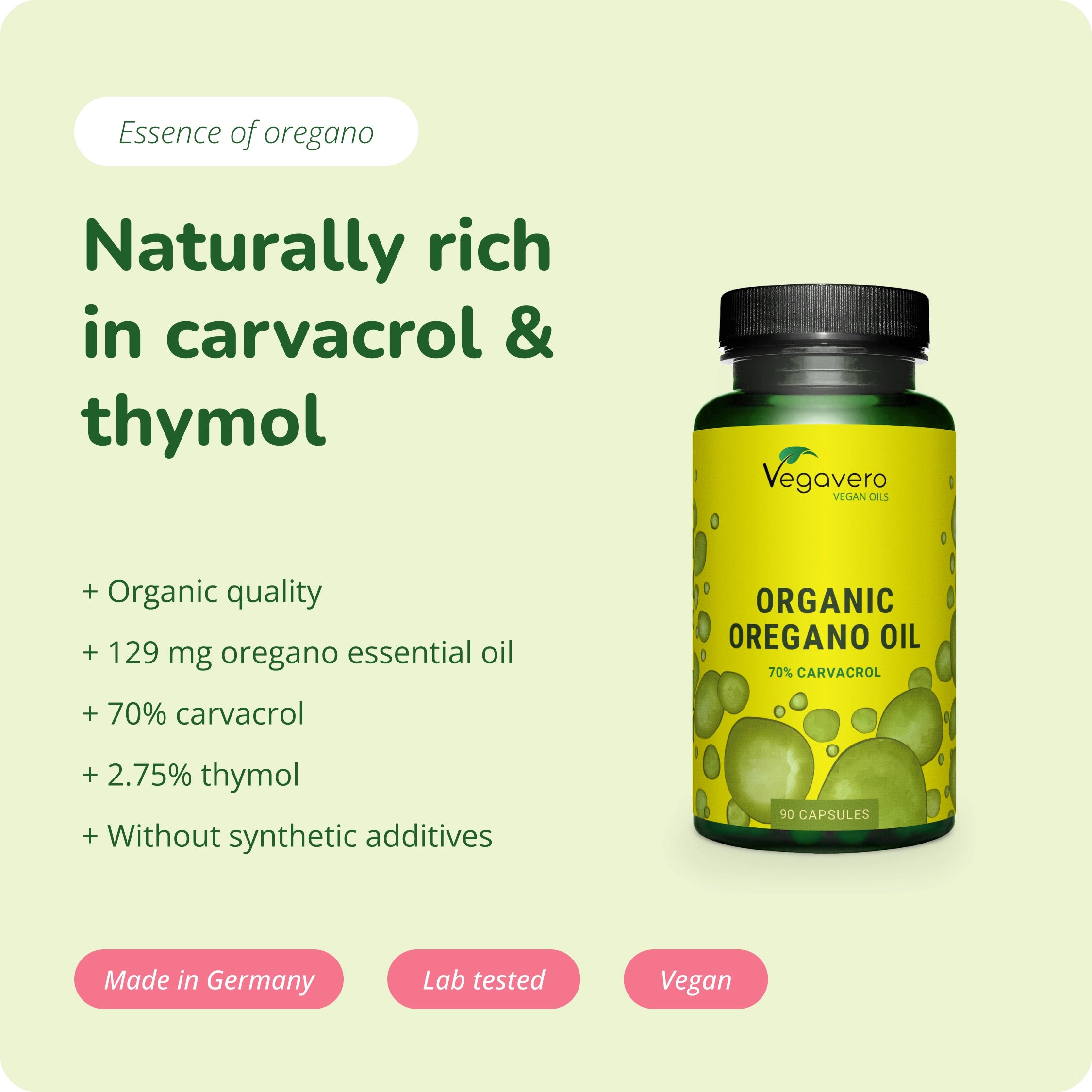 Oregano Öl Kapseln Bio