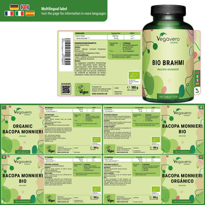 Brahmi Comprimés Bio