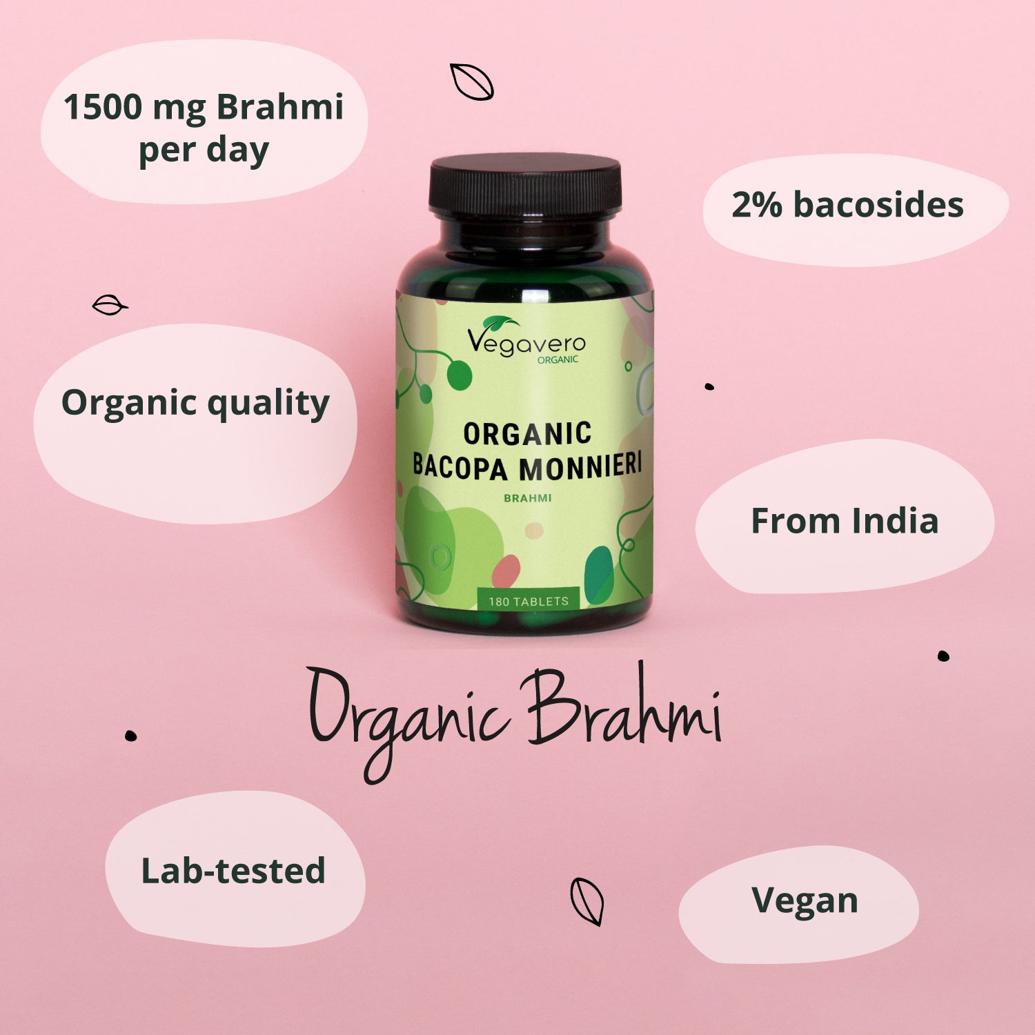Brahmi Comprimés Bio