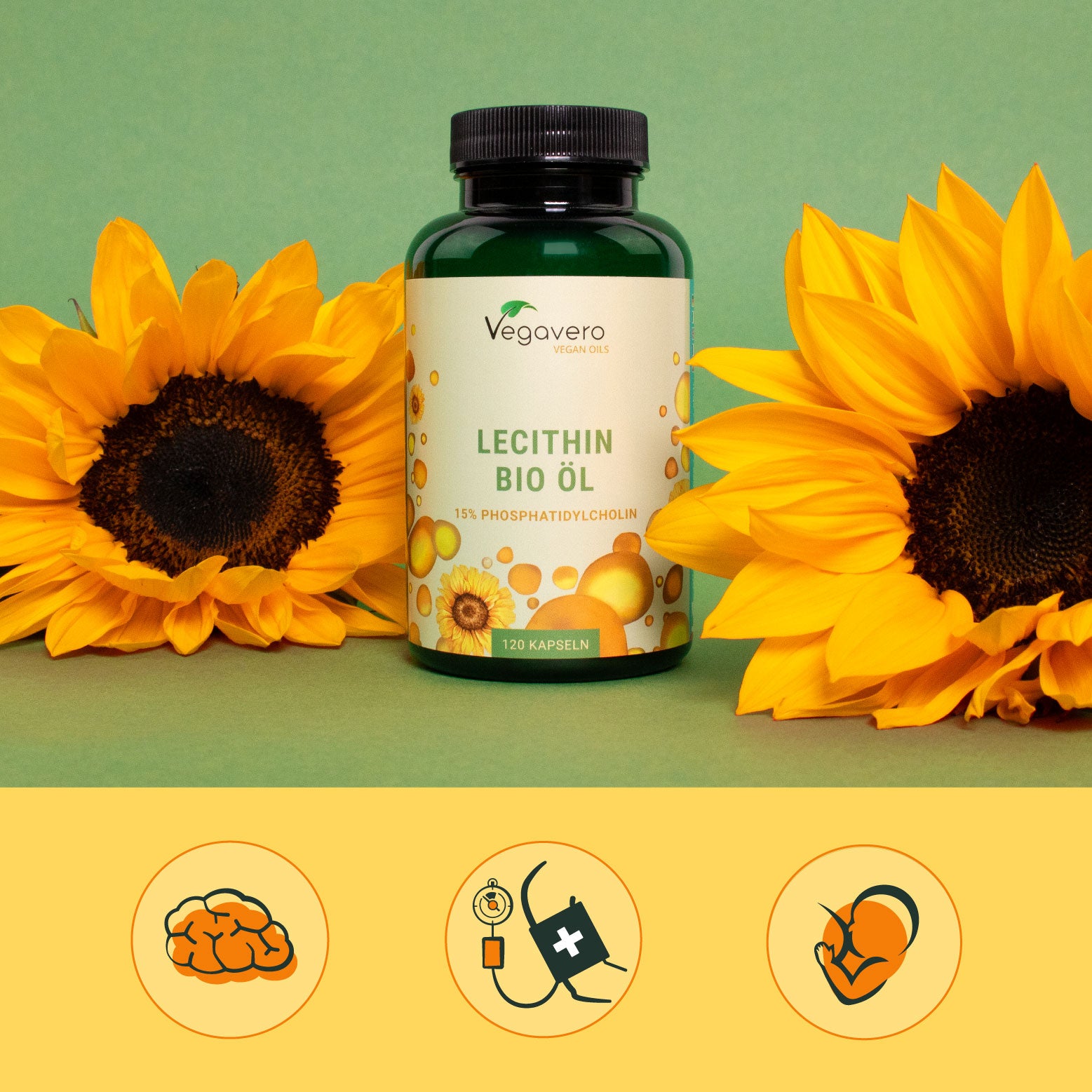 Lecithin Öl Kapseln Bio