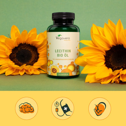 Lecithin Öl Kapseln Bio