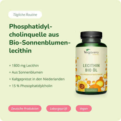 Lecithin Öl Kapseln Bio