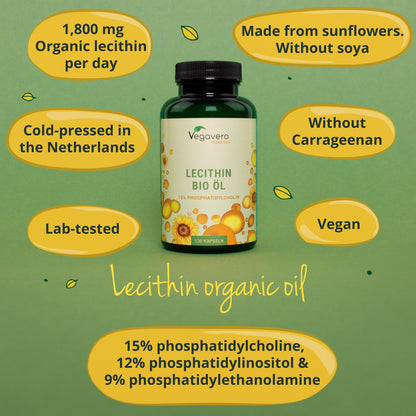 Lecithin Öl Kapseln Bio