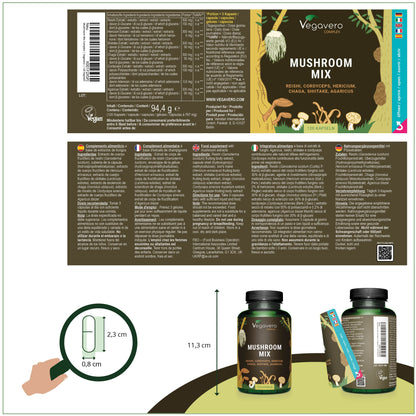 Mushroom Mix Complex Capsules