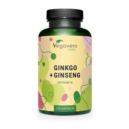 Ginkgo + Ginseng Extracto Cápsulas