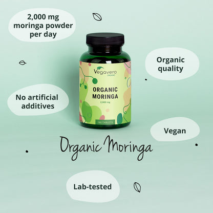 Moringa Oleifera Tablets Organic