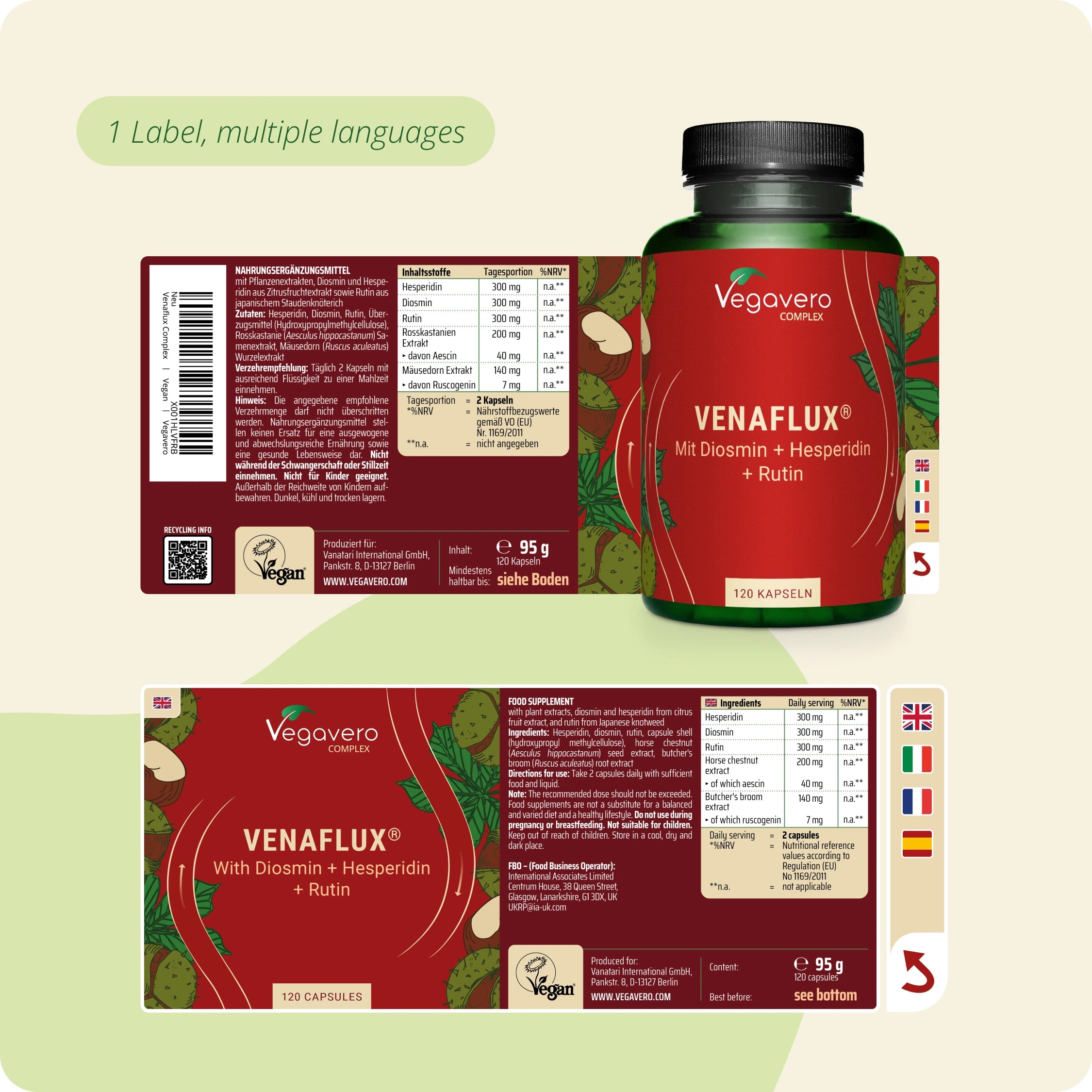 Venaflux Complex Kapseln