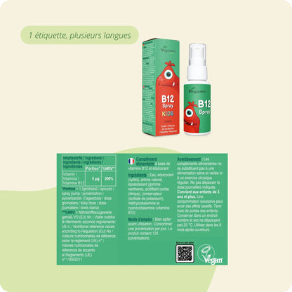 Vitamine B12 Junior Spray