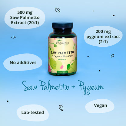 Saw palmetto + Pygeum africanum Extracts Capsules