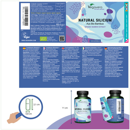 Natural Silicium Capsules Organic