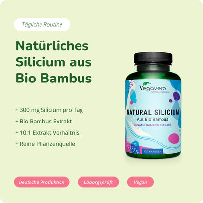 Natürliches Silizium Kapseln Bio
