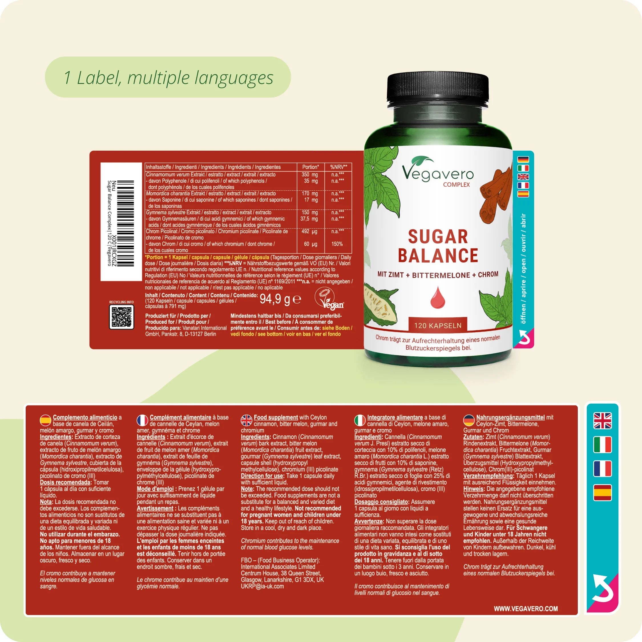 Sugar Balance Complex Kapseln