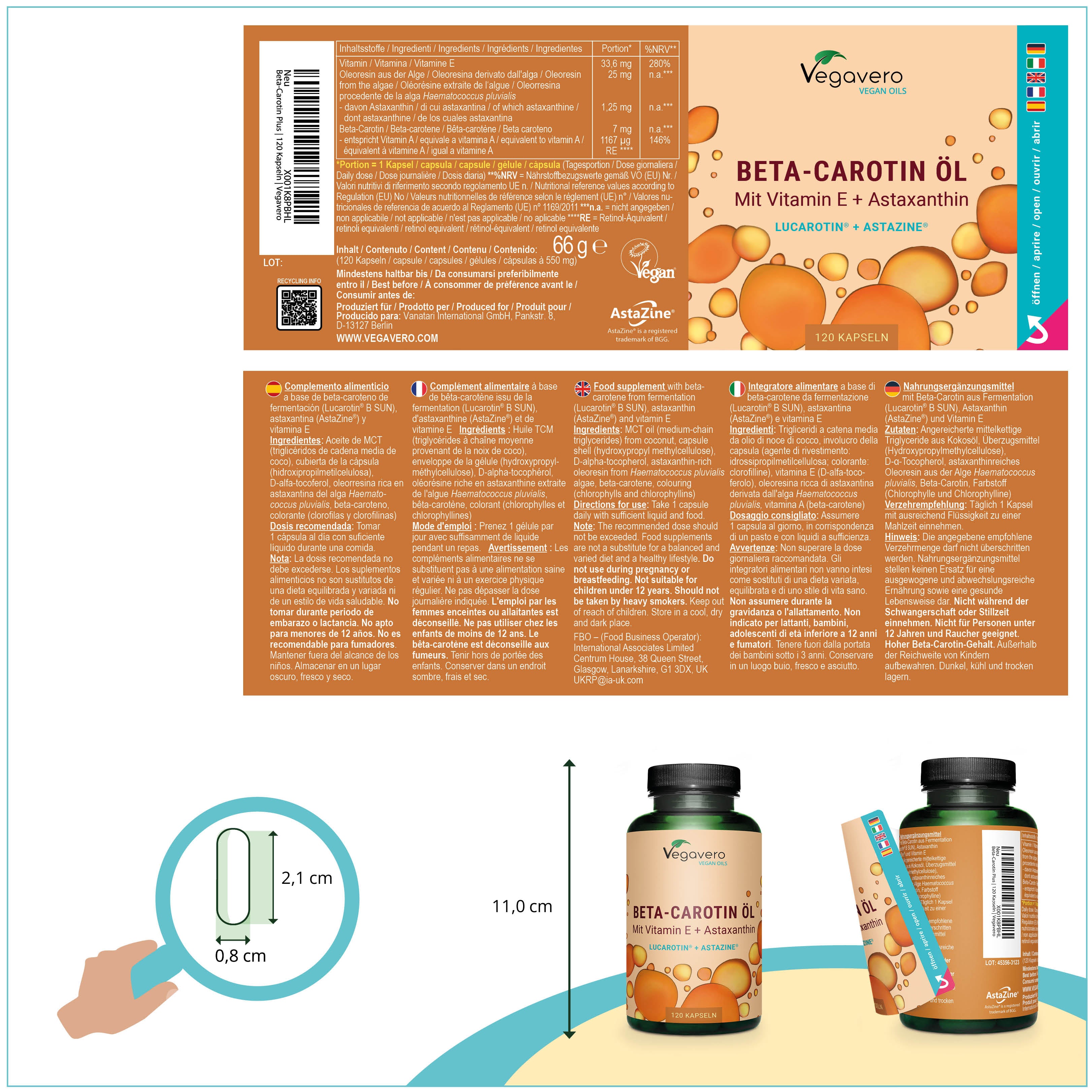 Beta Carotene Plus Oil Capsules