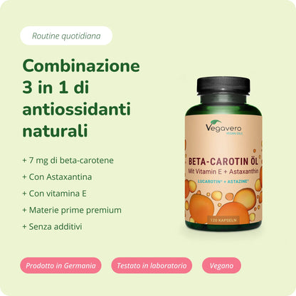 Beta‑Carotene Plus Olio Capsule