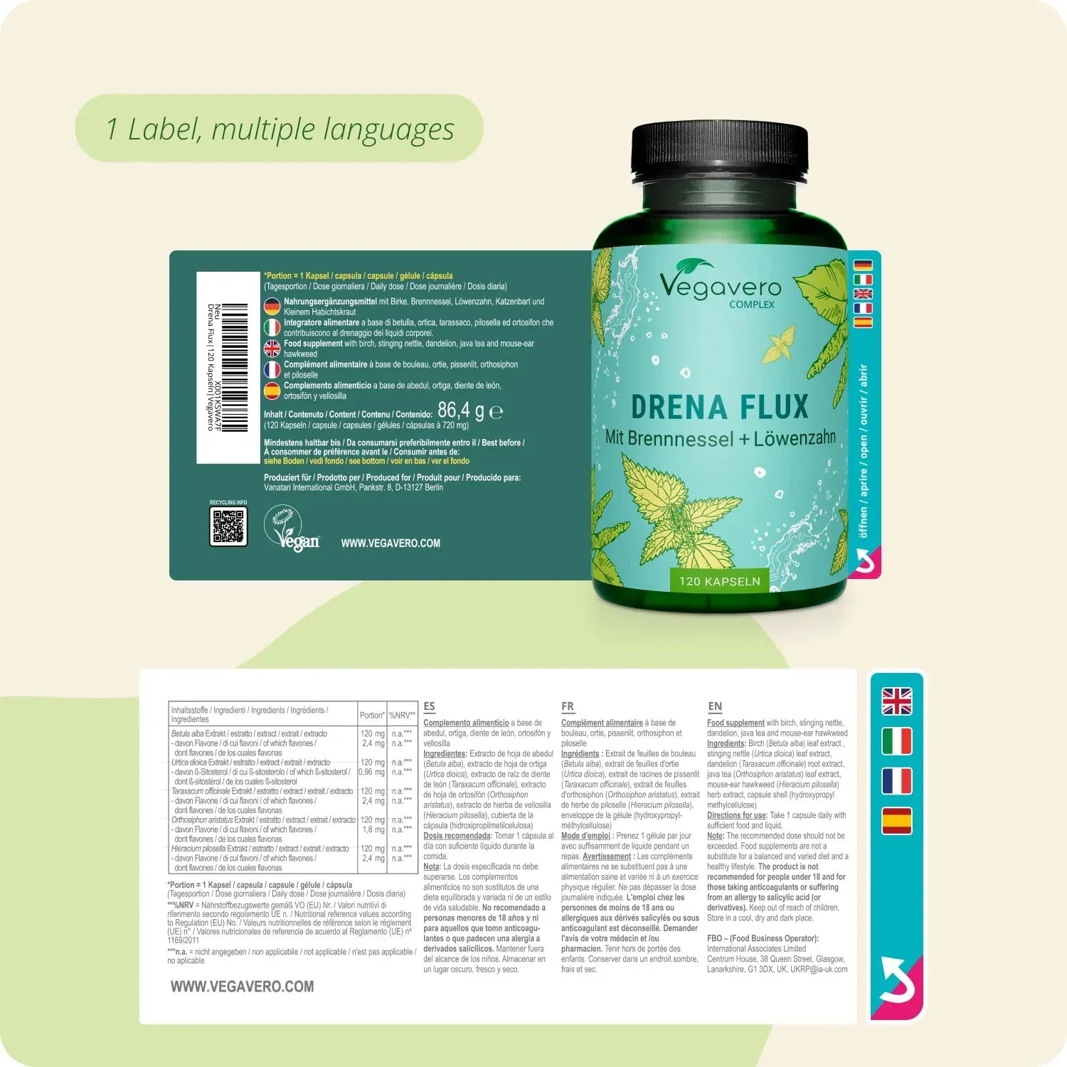 Drenaflux Complex Capsules