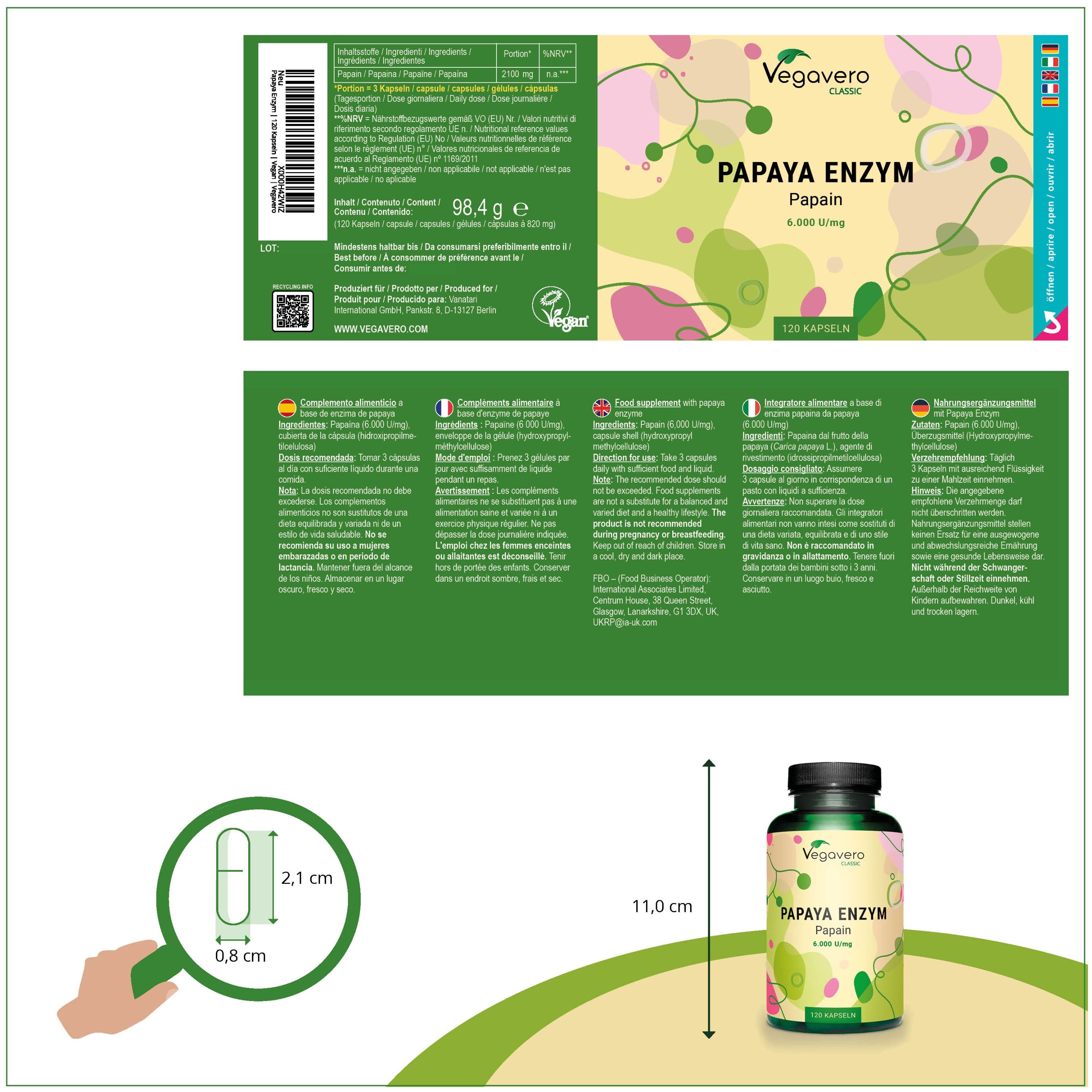 Papaya Enzimi Capsule