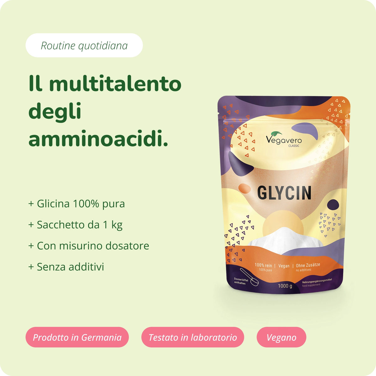 Glicina in Polvere