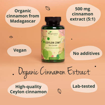 Ceylon Zimt Extrakt Kapseln Bio