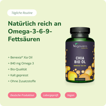 Chia Samenöl Kapseln Bio