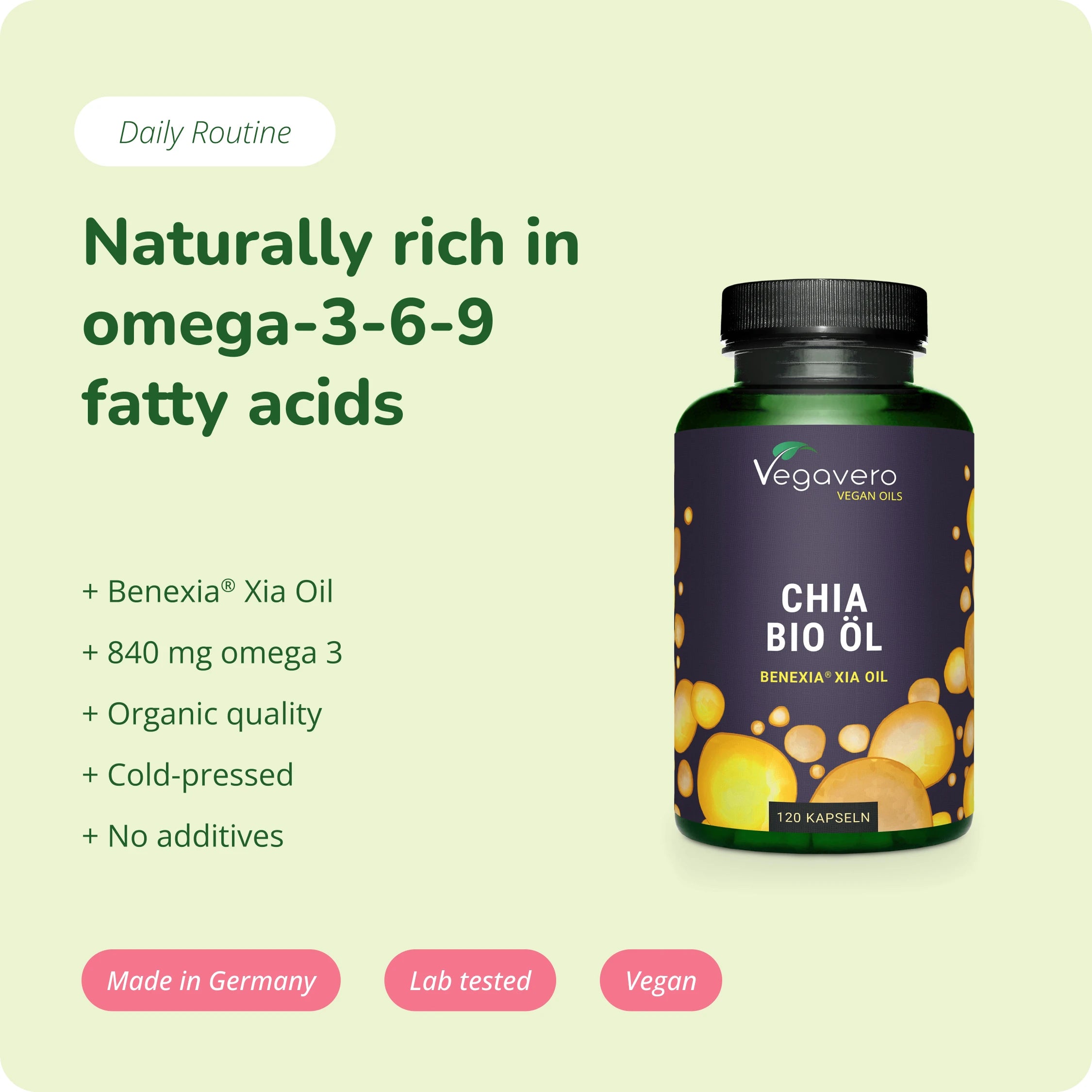 Chia Seed Oil Capsules Organic