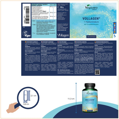 Vollagen + Hyaluronic Acid Complex Capsules