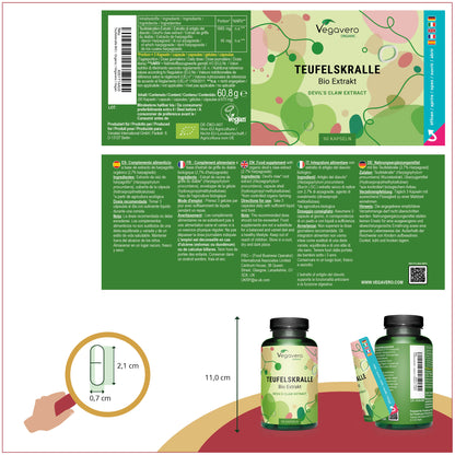 Devil's Claw Extract Capsules Organic