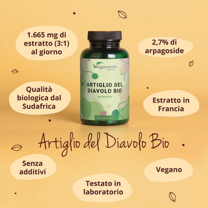 Artiglio del Diavolo Estratto Capsule Bio