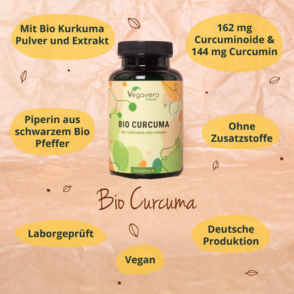 Kurkuma Kapseln Bio