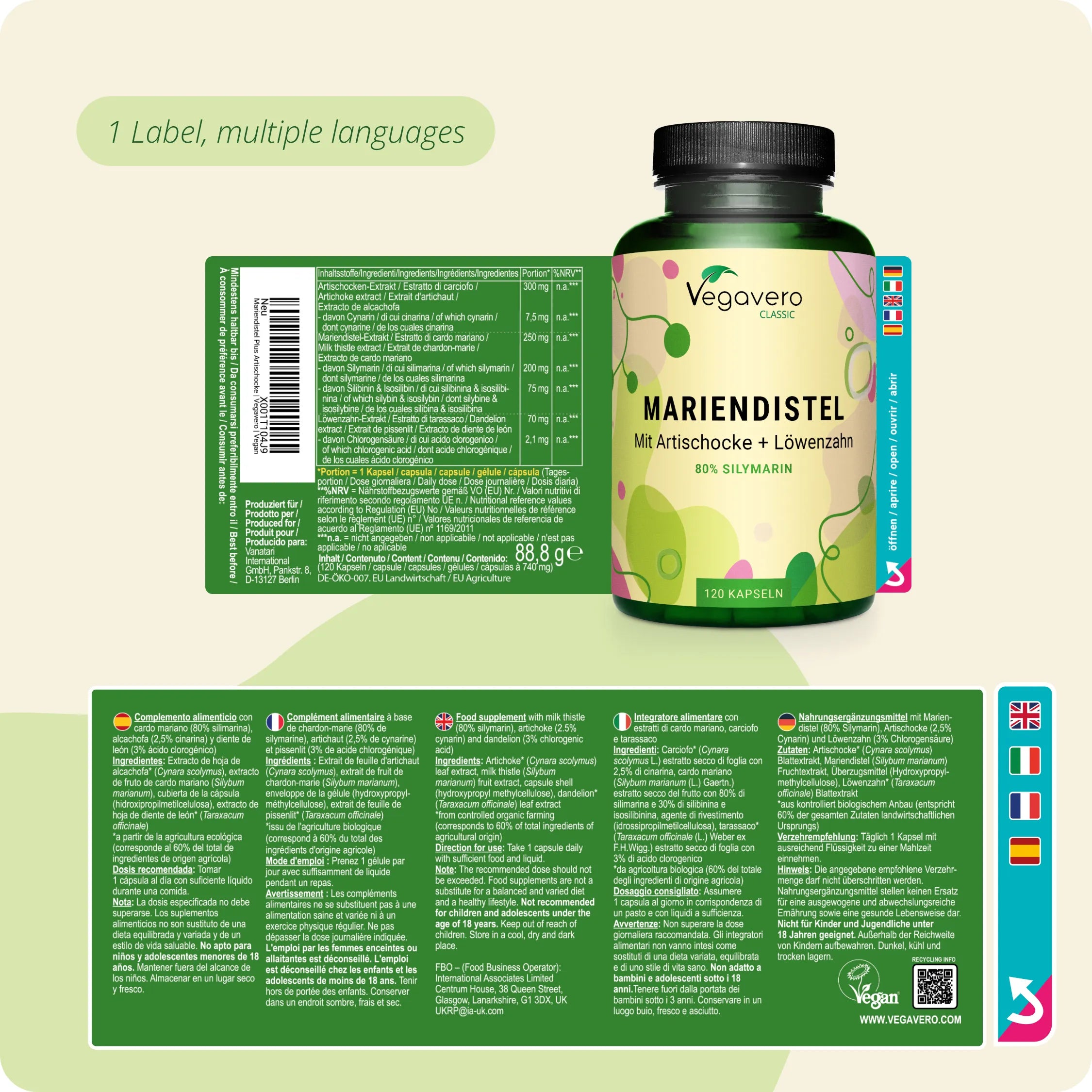 Mariendistel Plus Kapseln