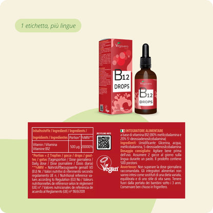 Vitamina B12 in Gocce
