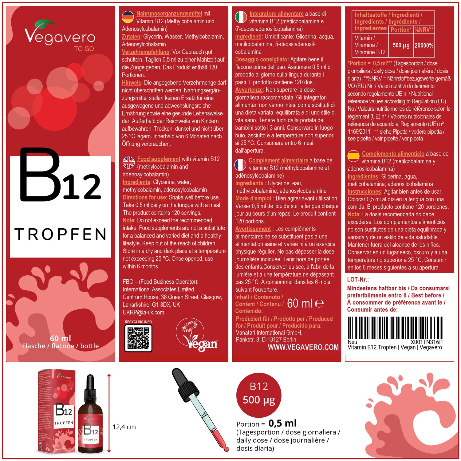 Vitamin B12 Drops
