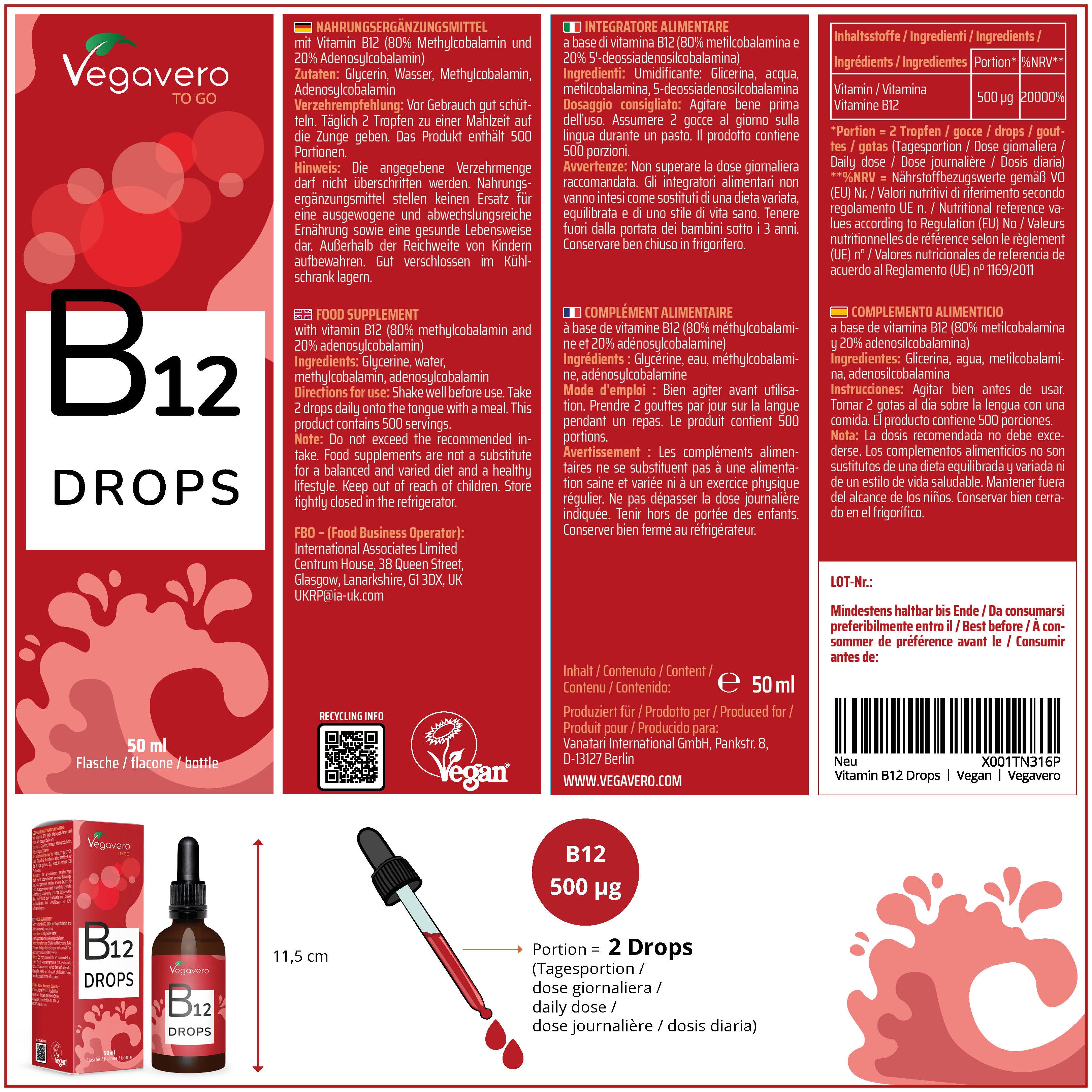 Vitamin B12 Drops