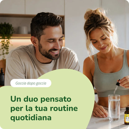 Vitamina D3 + K2 in Gocce