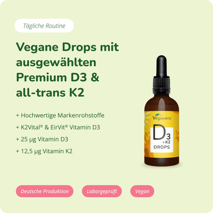 Vitamin D3 + K2 Tropfen