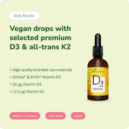 Vitamin D3 + K2 Drops