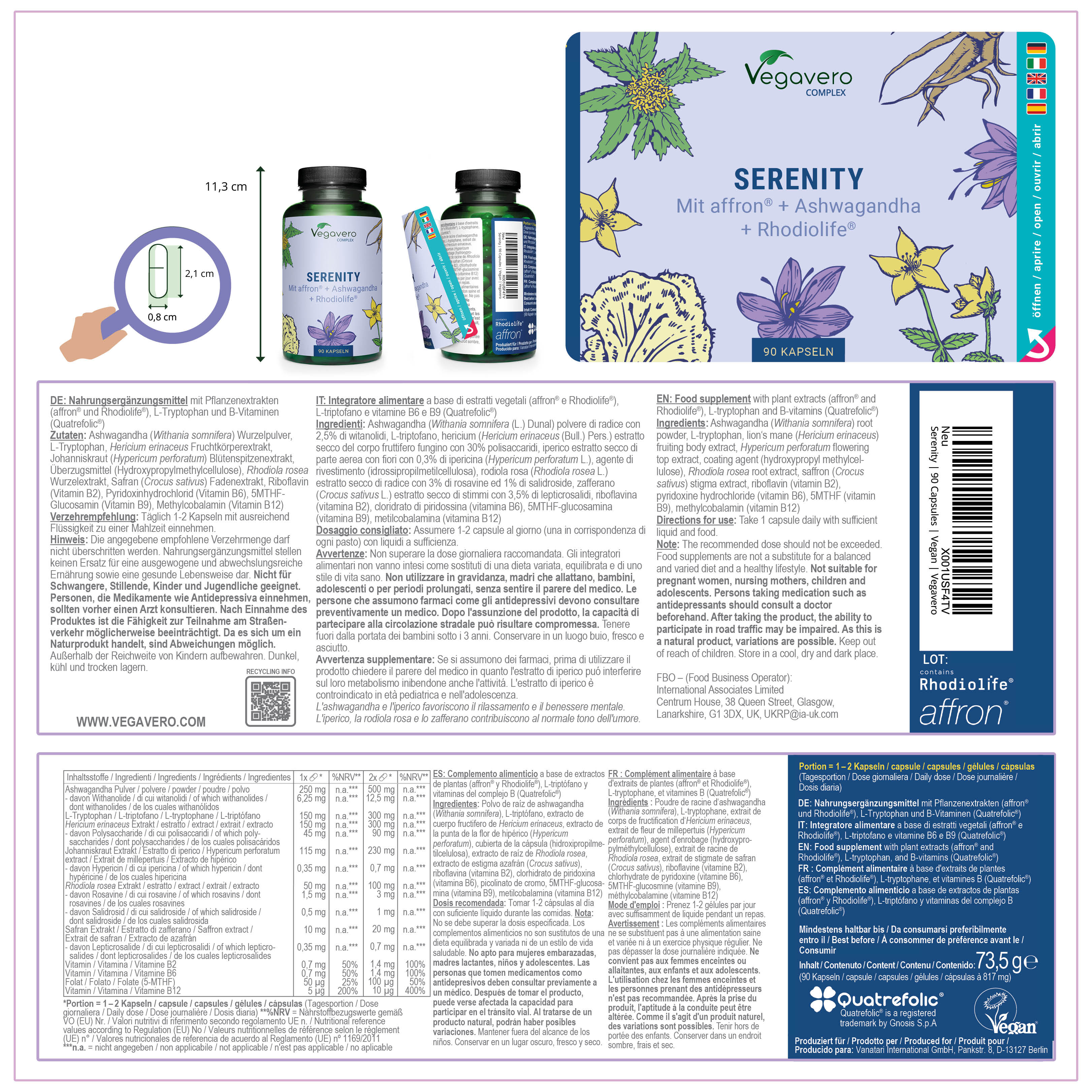 Serenity Complex Capsules