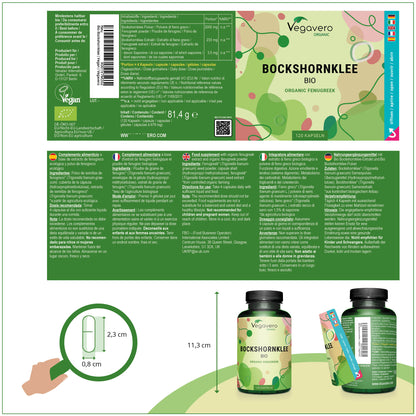 Fenugreek Capsules Organic