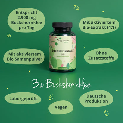 Bockshornklee Kapseln Bio