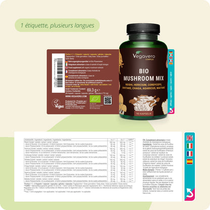 Mushroom Complex Gélules Bio