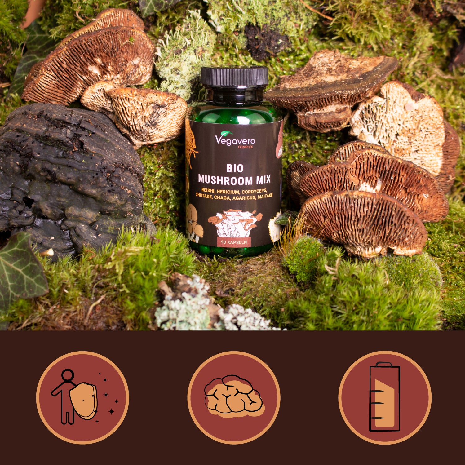 Mushroom Complex Capsules Organic