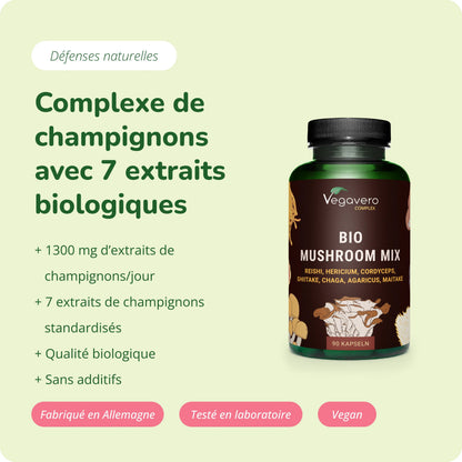 Mushroom Complex Gélules Bio