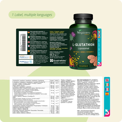 L-Glutathione Complex Capsules » Vegan liposomal capsules