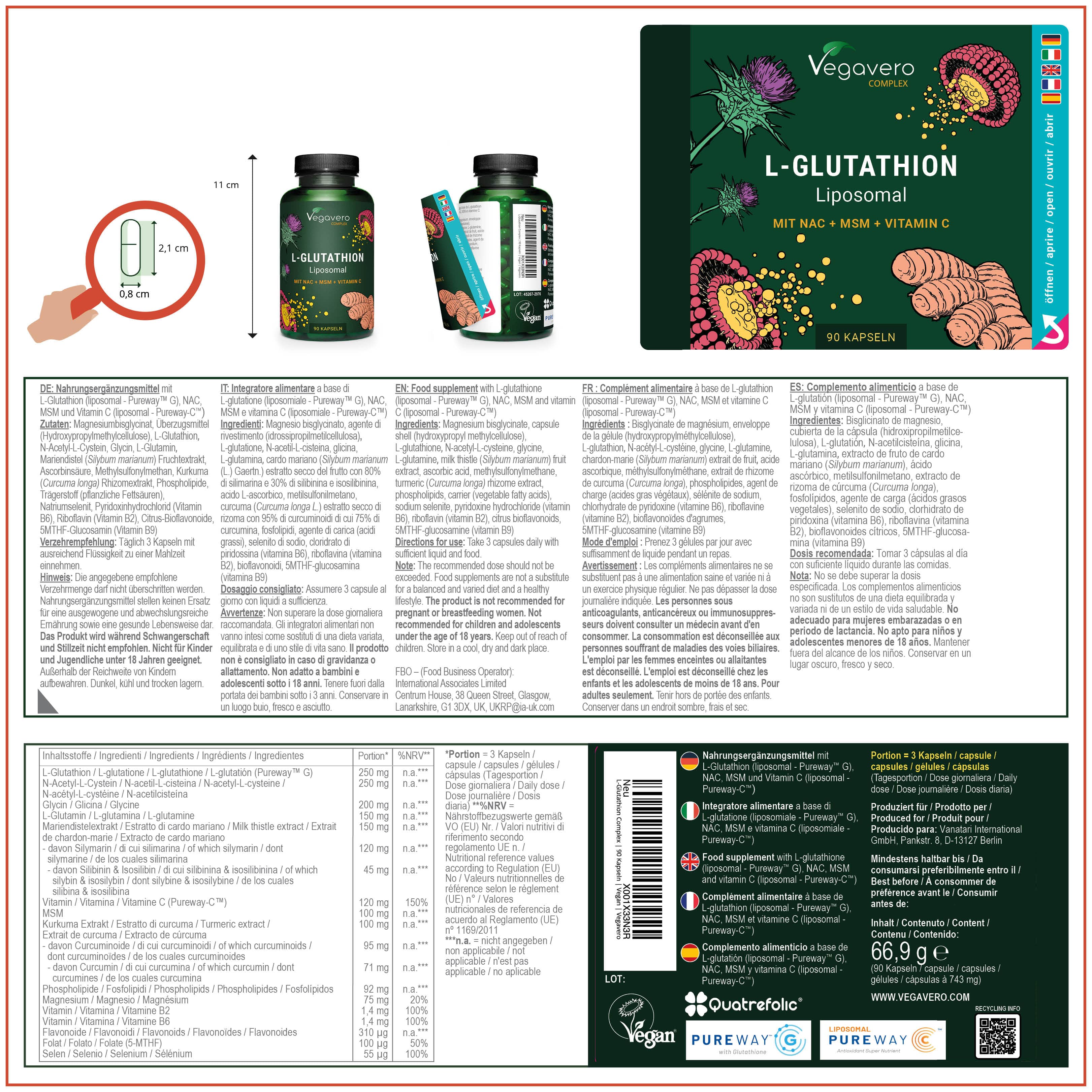 L-Glutathione Complex Capsules