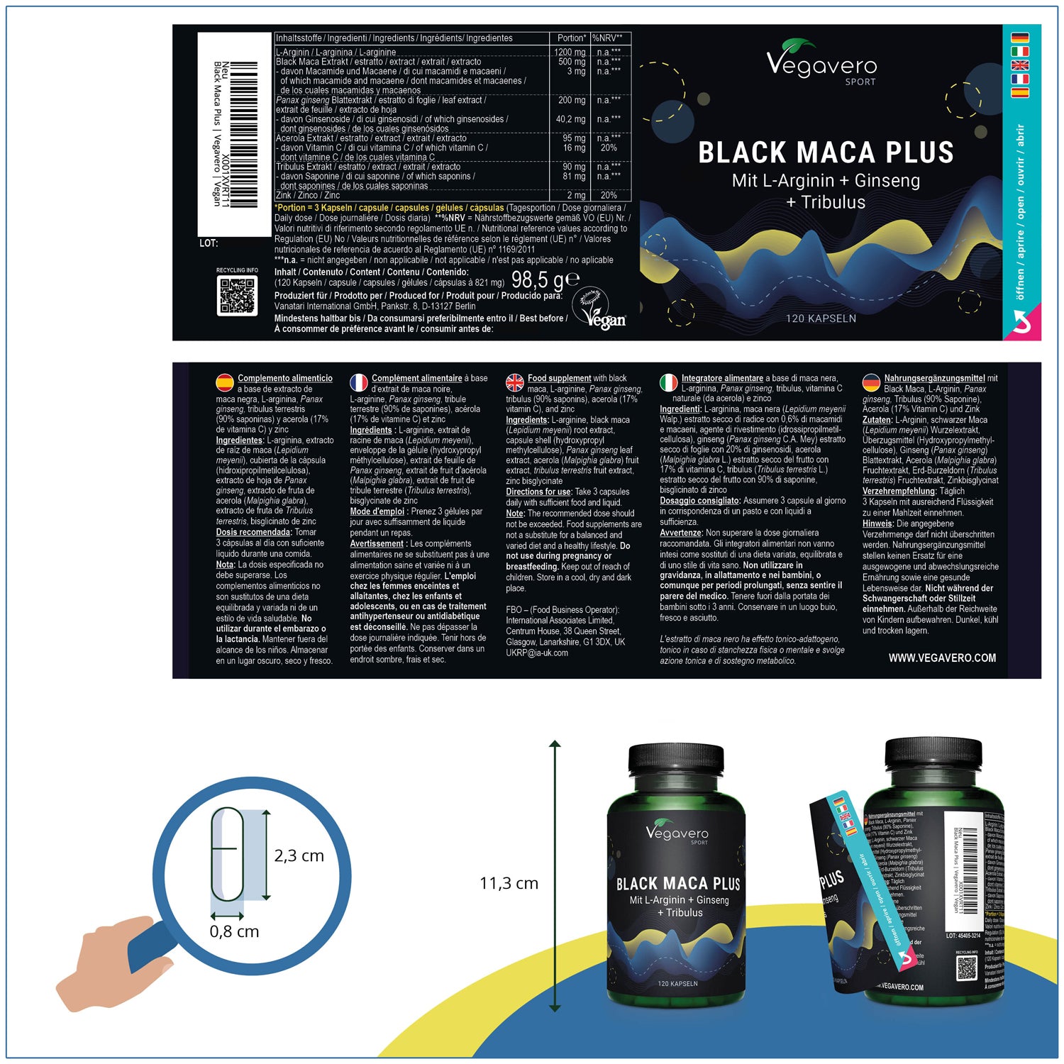 Black Maca Plus Capsules