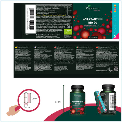 Astaxanthin Oil Capsules Organic