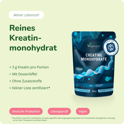 Kreatin Monohydrat Pulver